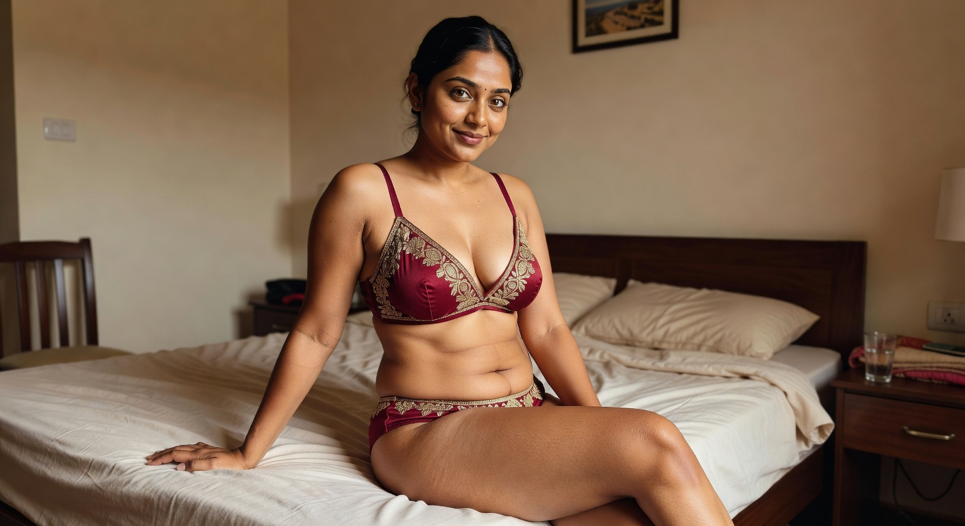 Pushpa Chandigarh — Desi Lingerie Shoot — Hot Indian Nude Photos - photo 3