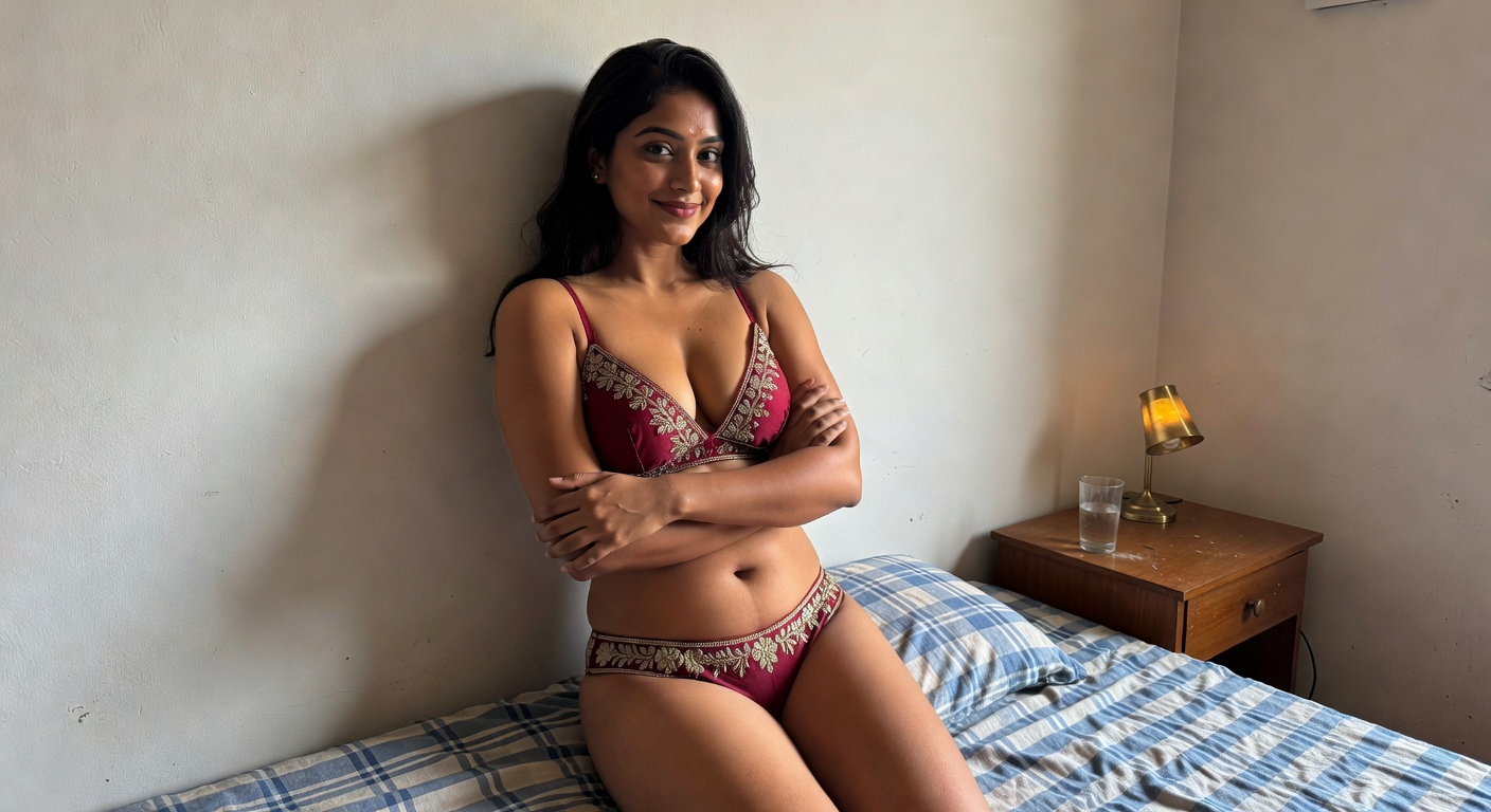 Pushpa Chandigarh — Desi Lingerie Shoot — Hot Indian Nude Photos - photo 9