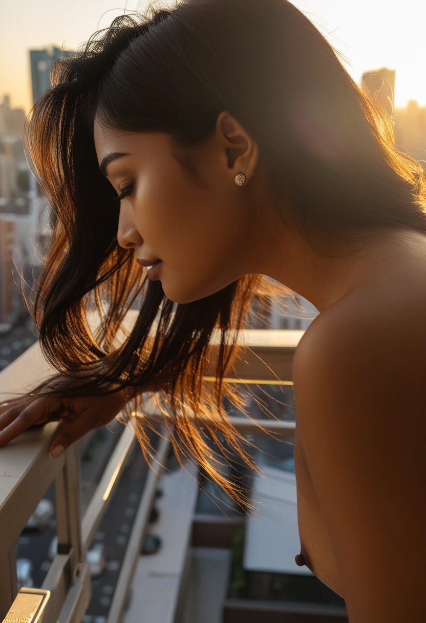 Nisha Balcony Outdoor photo 6 — DesiXxxPics