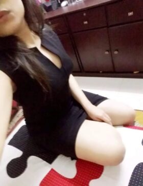 cute girlfriend in hot pose